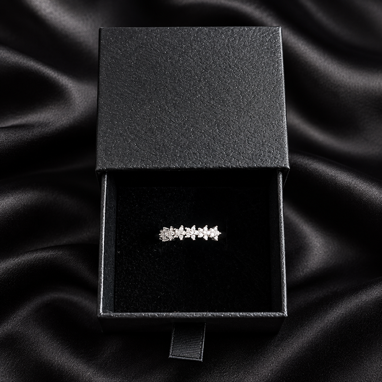 Floral Diamond Ring